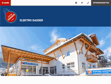 Tablet Screenshot of elektrogasser.it